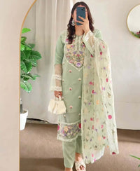 4 pcs Organza Emboidered | DG 29