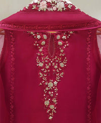 4pcs Organza Emboidered | DG 23