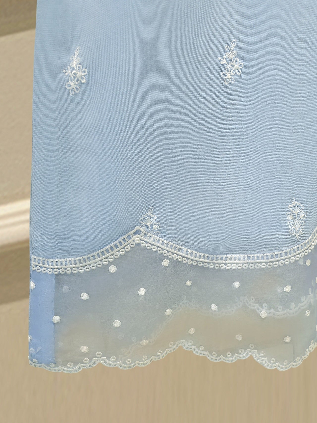 4pcs Organza Emboidered | DG 35